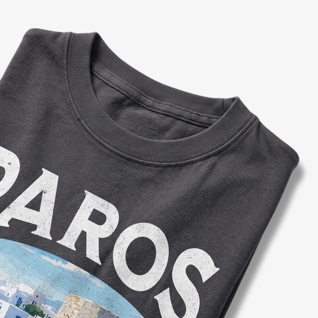 Paros Greece Vintage Travel Poster T-Shirt