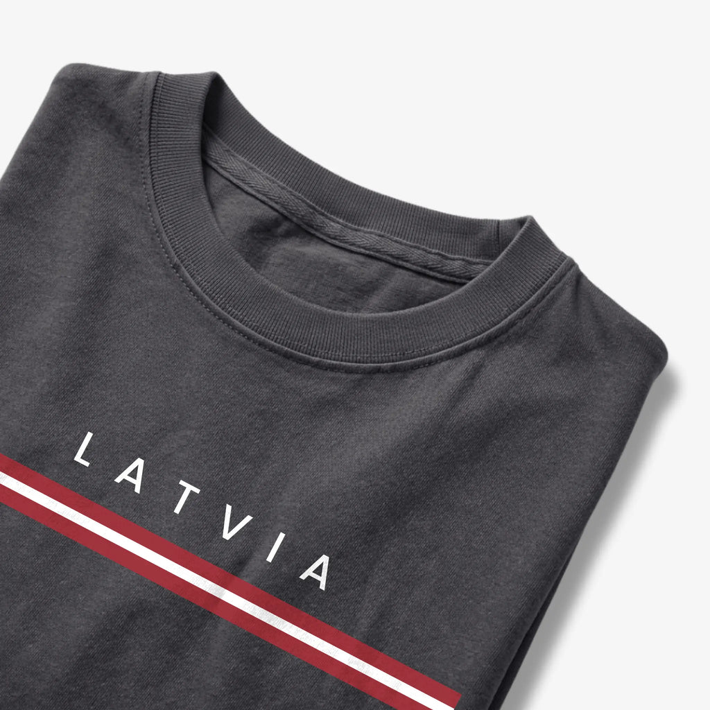 Latvia Flagline T-Shirt