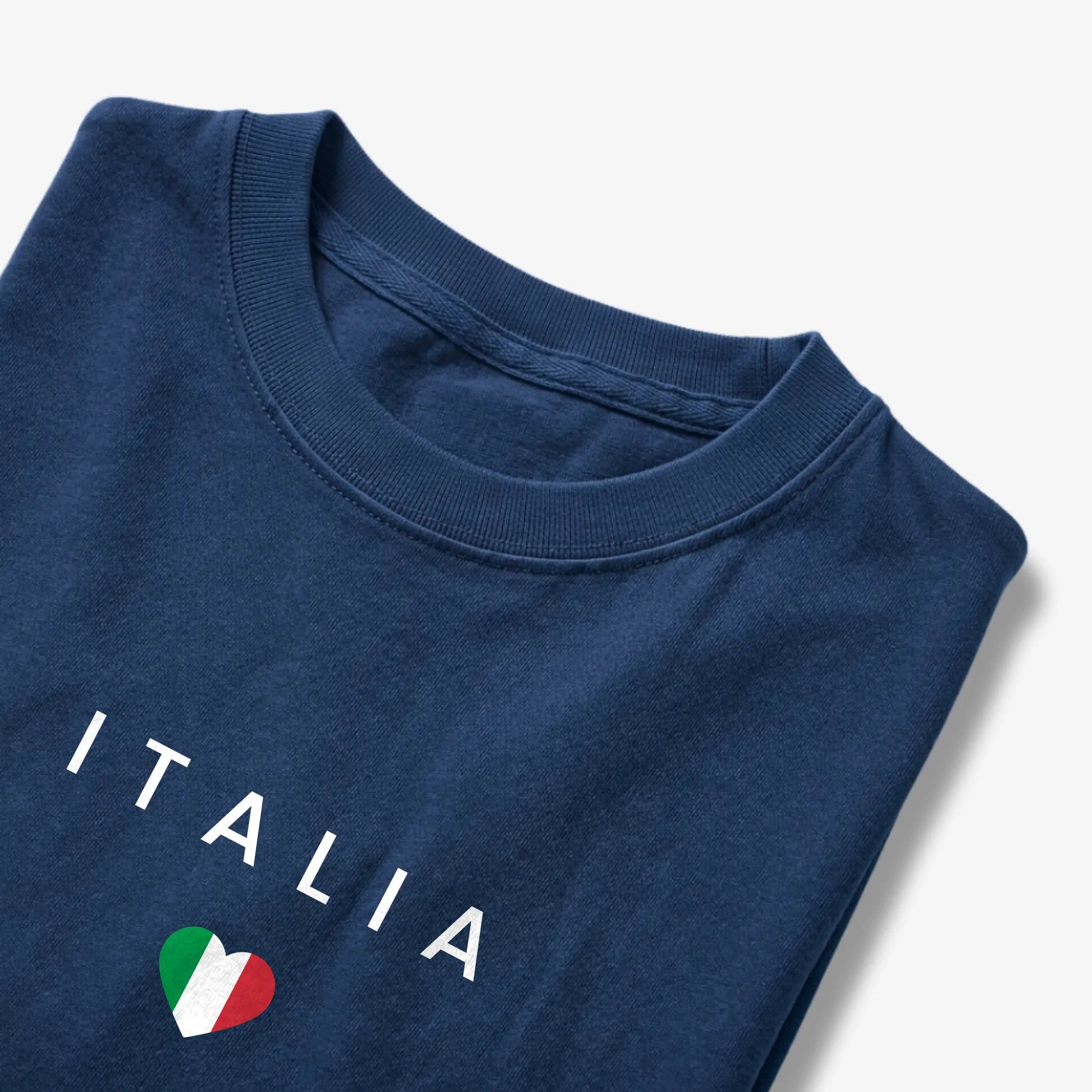 Italy Minimal Flag T-Shirt