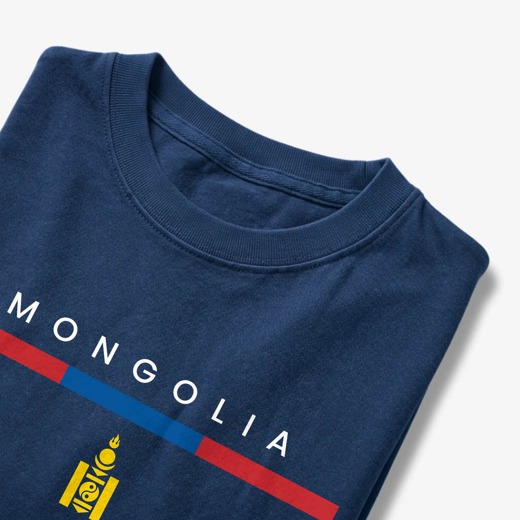 Mongolia Flagline T-Shirt
