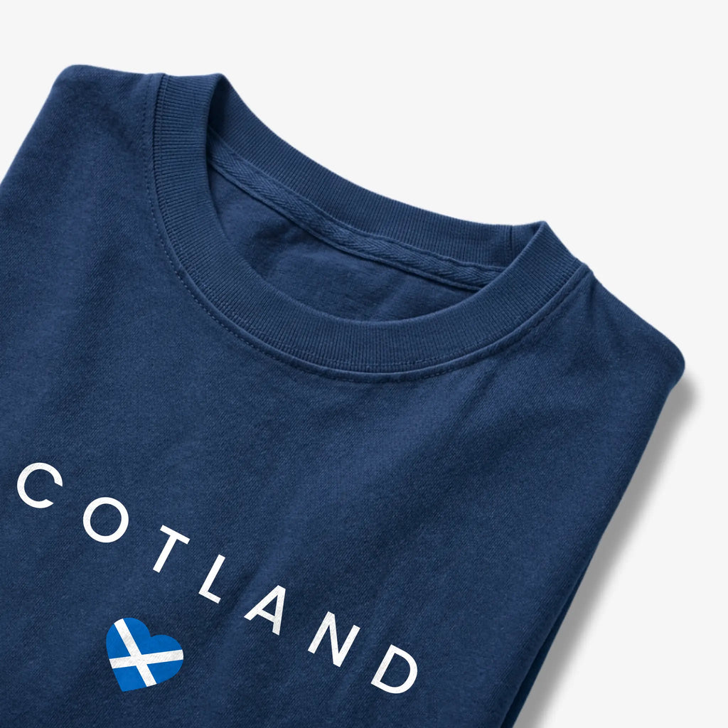Scotland Minimal Flag T-Shirt