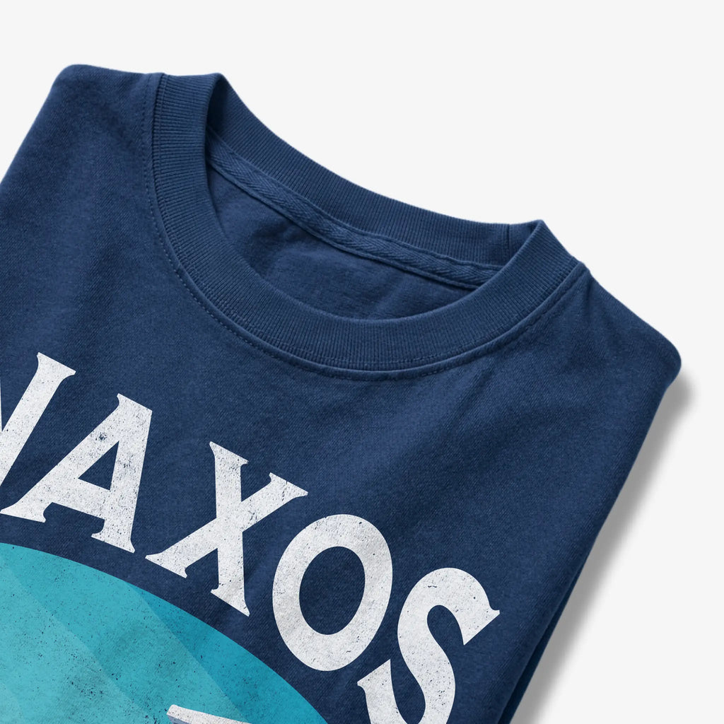 Naxos Greece Vintage Travel Poster T-Shirt