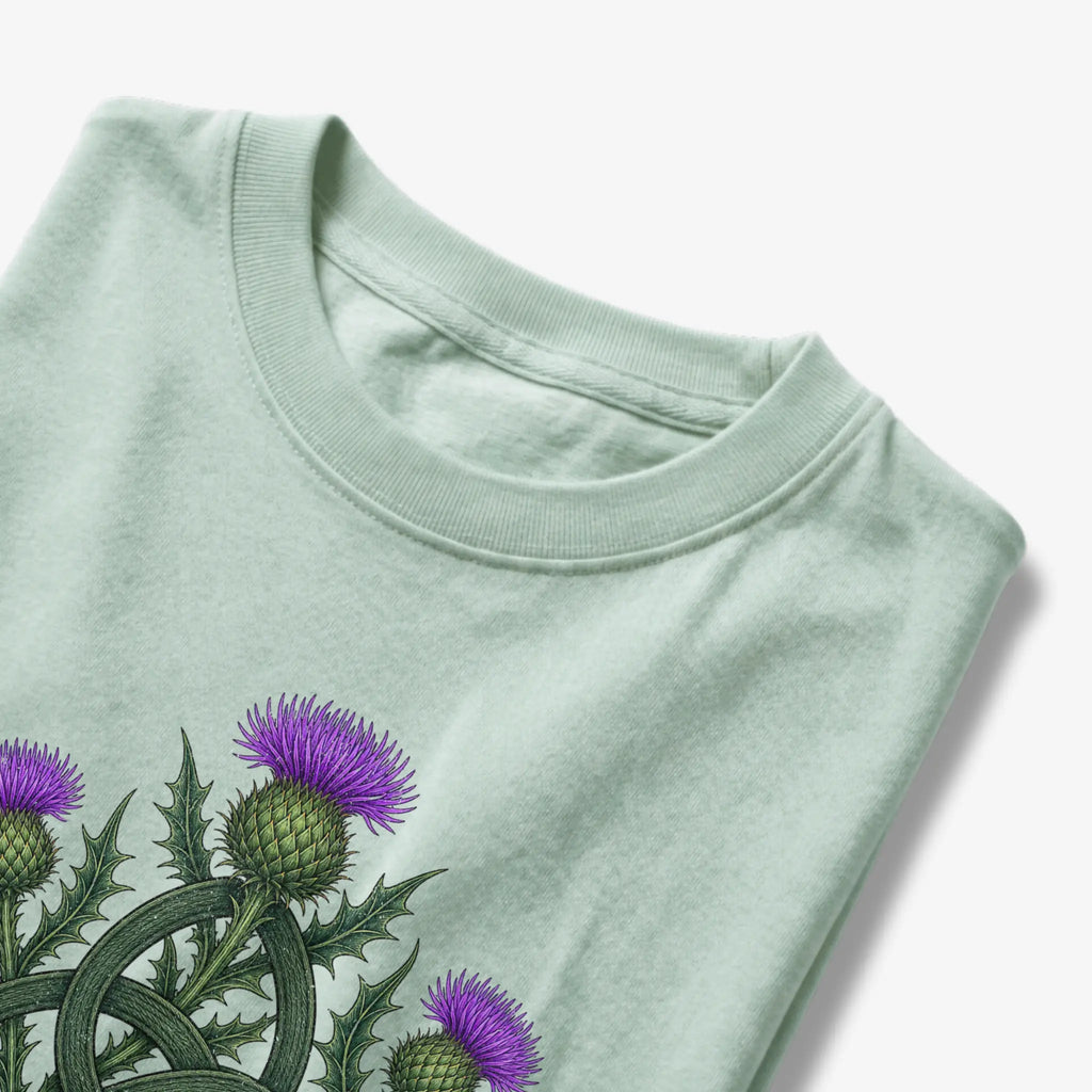 Scotland Thistle Trinity Knot T-Shirt
