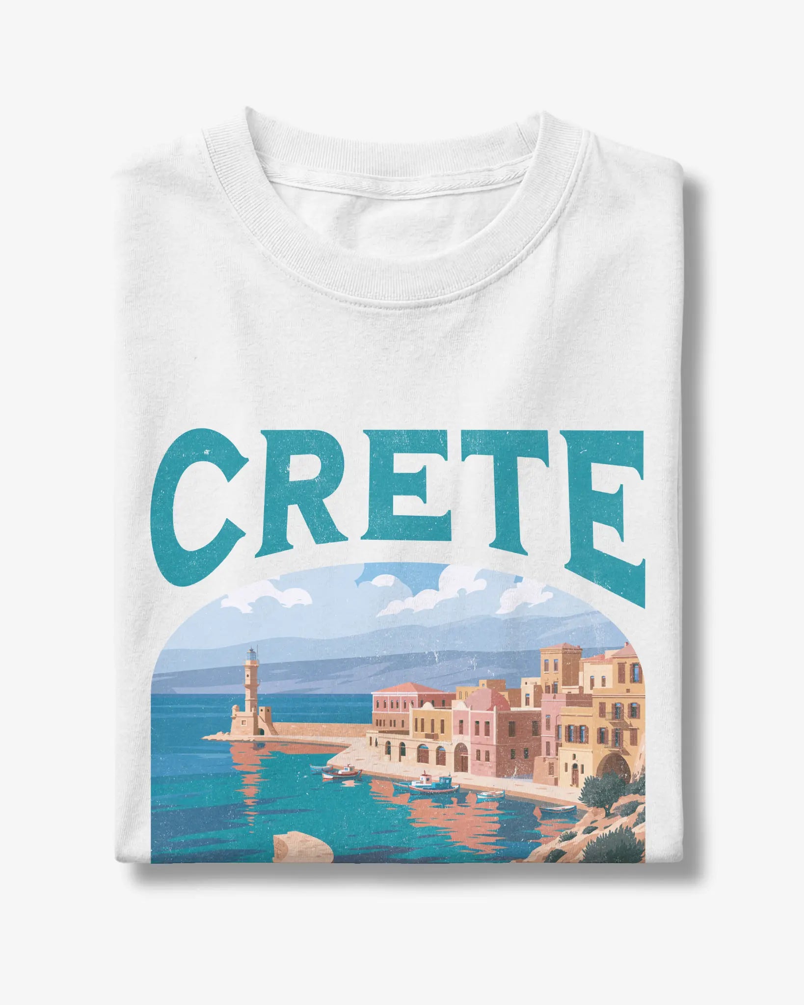 Crete Greece Vintage Travel Poster T-Shirt
