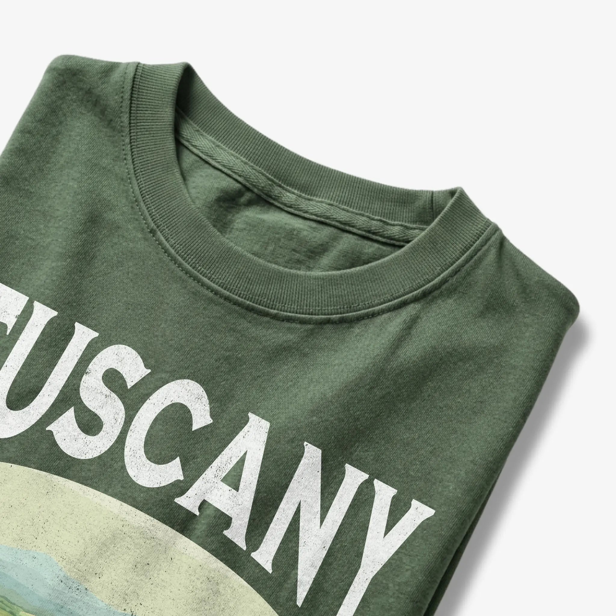 Tuscany Italy Vintage Travel Poster T-Shirt