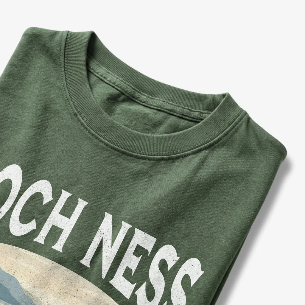 Loch Ness Vintage Poster Scotland T-Shirt