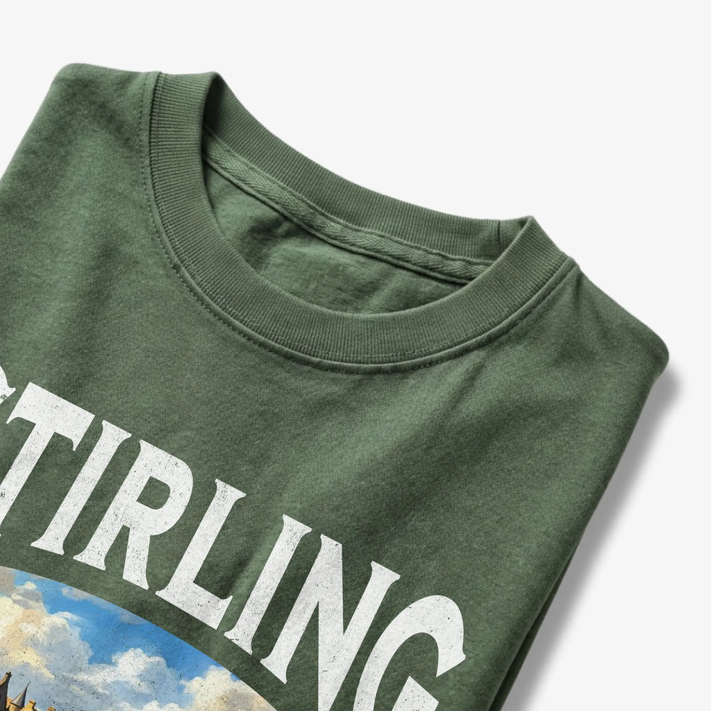 Stirling Vintage Poster Scotland T-Shirt