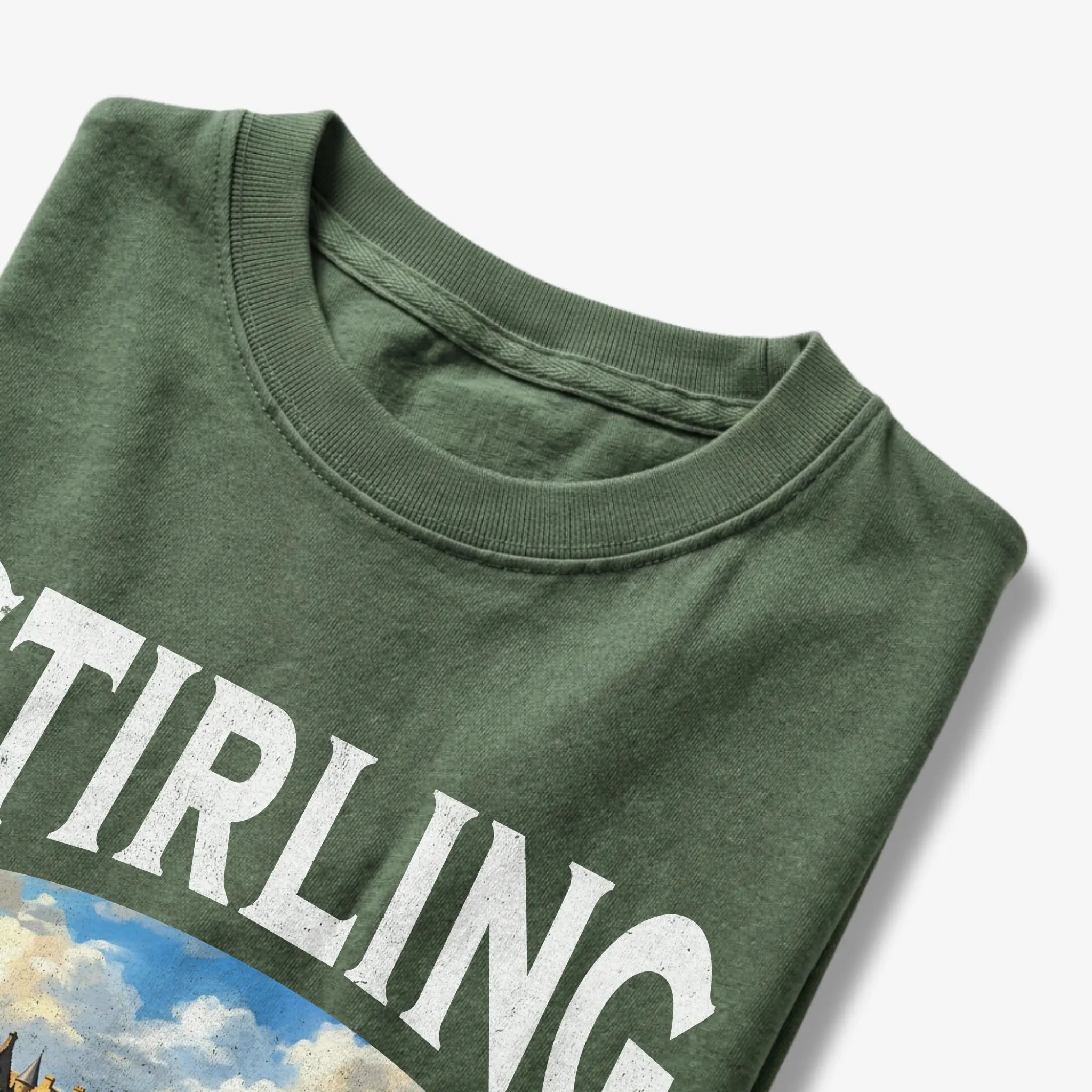 Stirling Vintage Poster Scotland T-Shirt