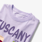 Tuscany Italy Terra del Vino Wine and Grapes Graphic T-Shirt