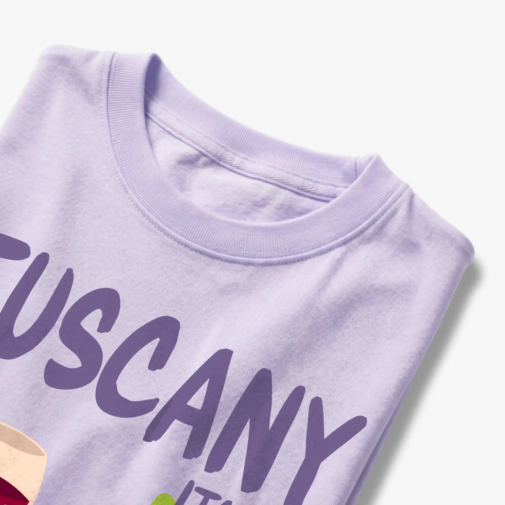 Tuscany Italy Terra del Vino Wine and Grapes Graphic T-Shirt