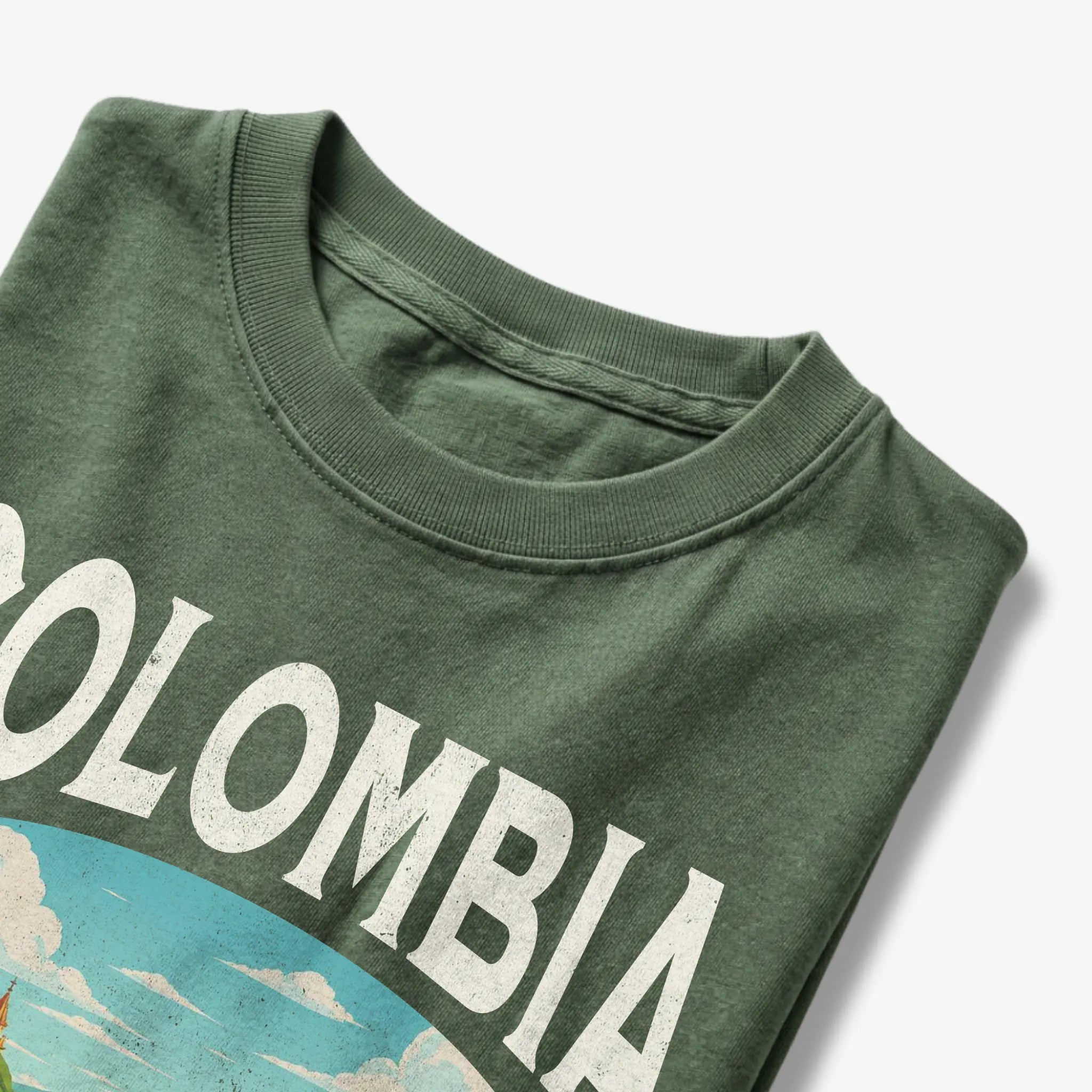 Colombia Vintage Travel Poster T-Shirt