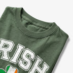 Irish Shamrock Flag Collegiate T-Shirt