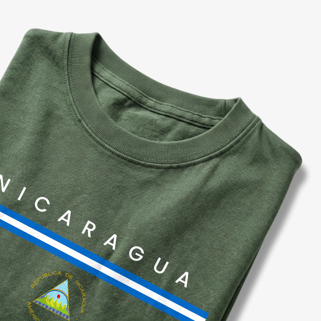Nicaragua Flagline T-Shirt