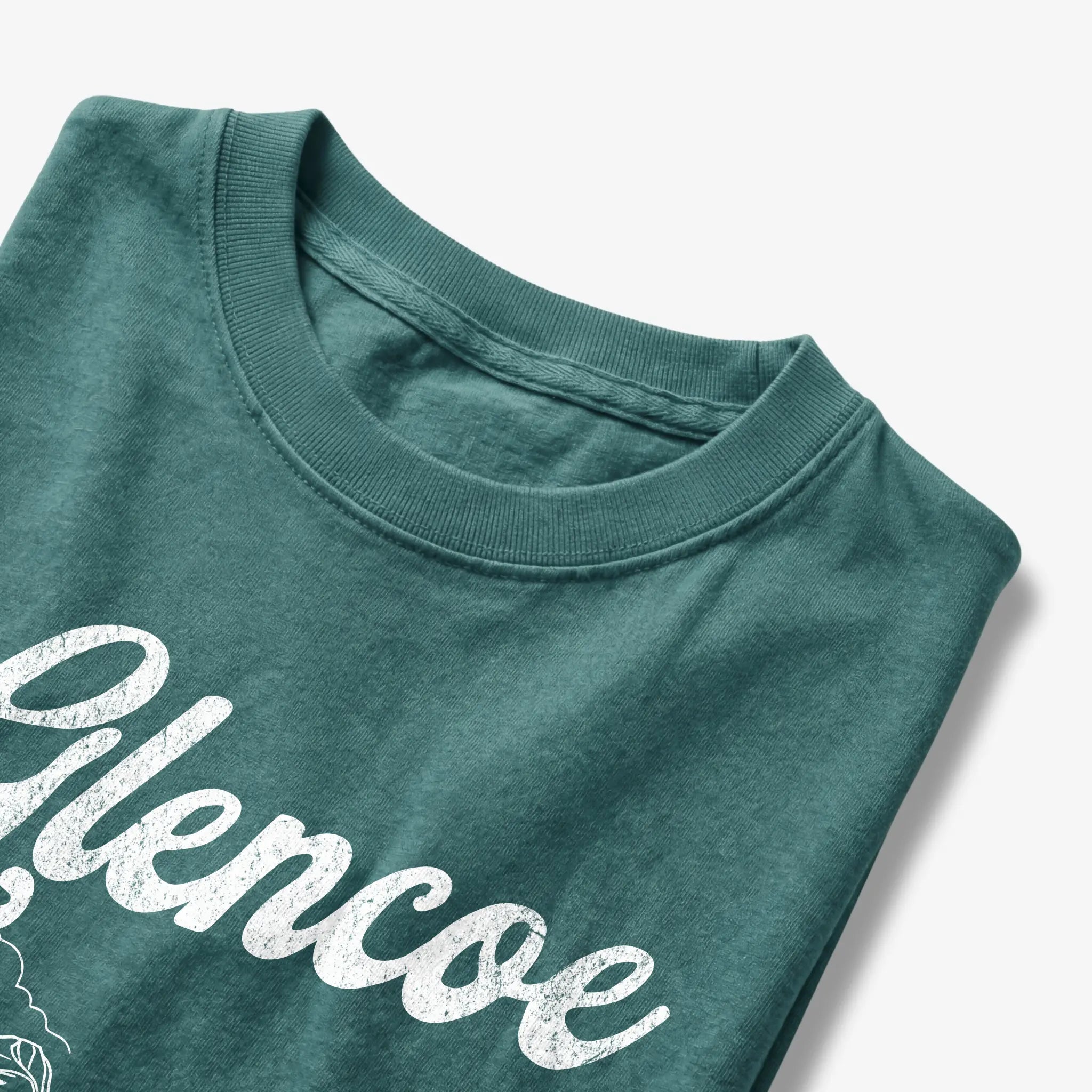 Glencoe Scotland Line Art T-Shirt