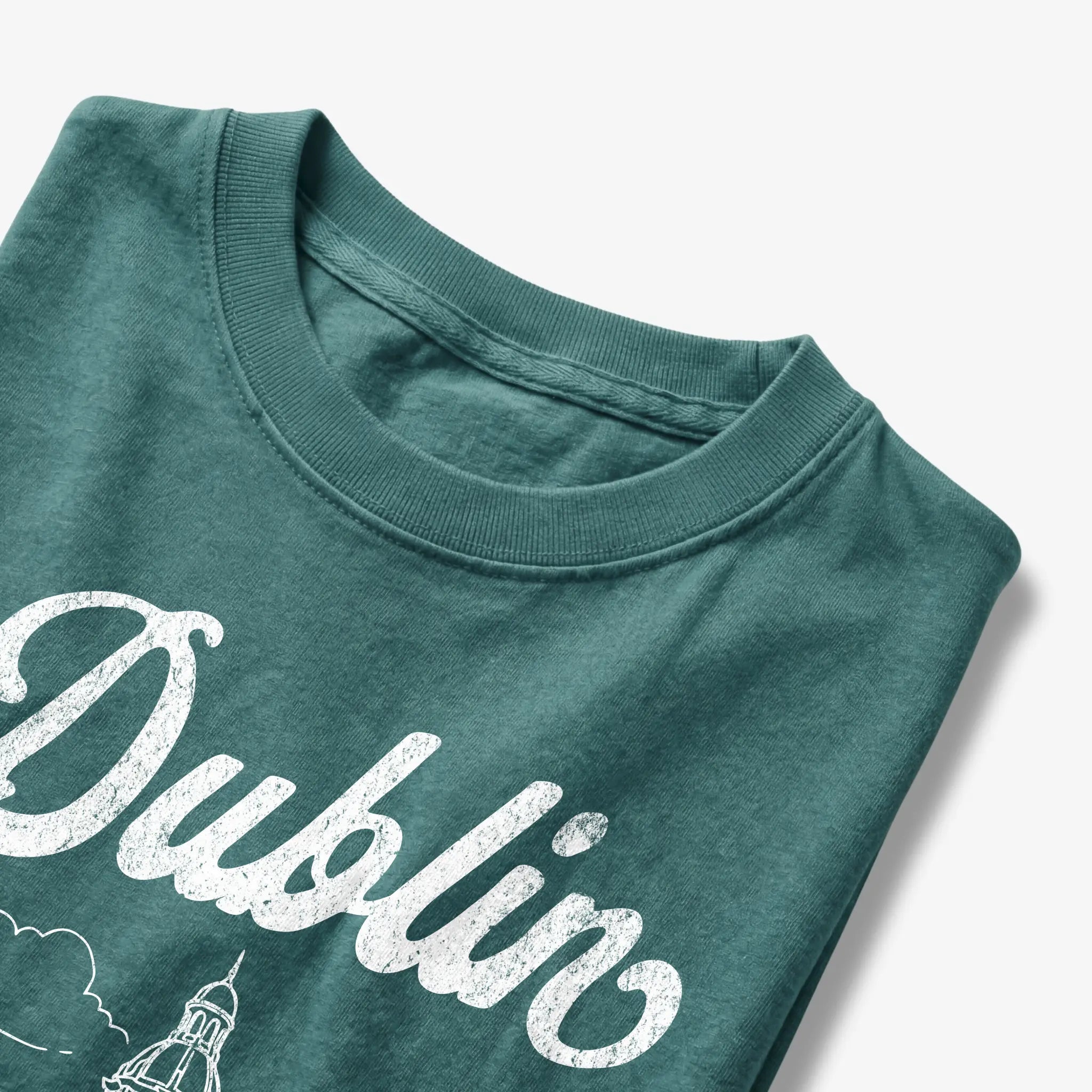 Dublin Ireland Line Art T-Shirt