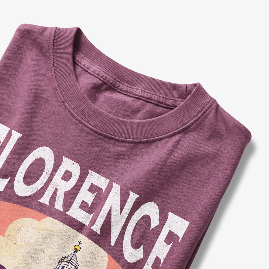 Florence Italy Vintage Travel Poster T-Shirt