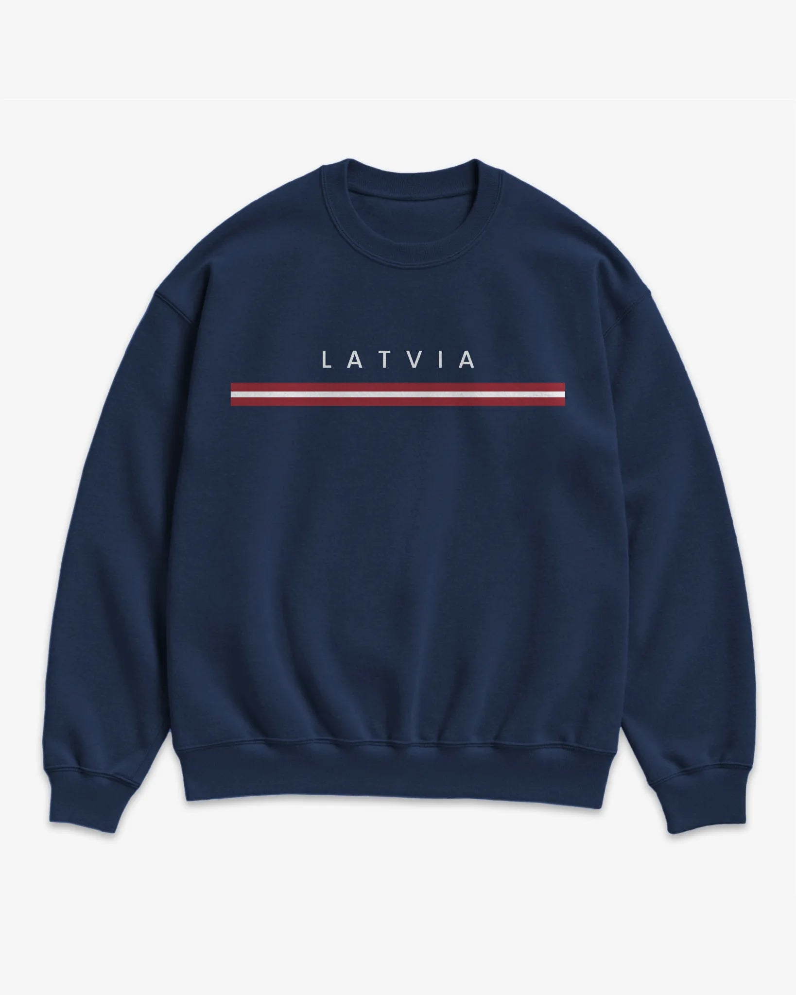 Latvia Flagline Sweatshirt