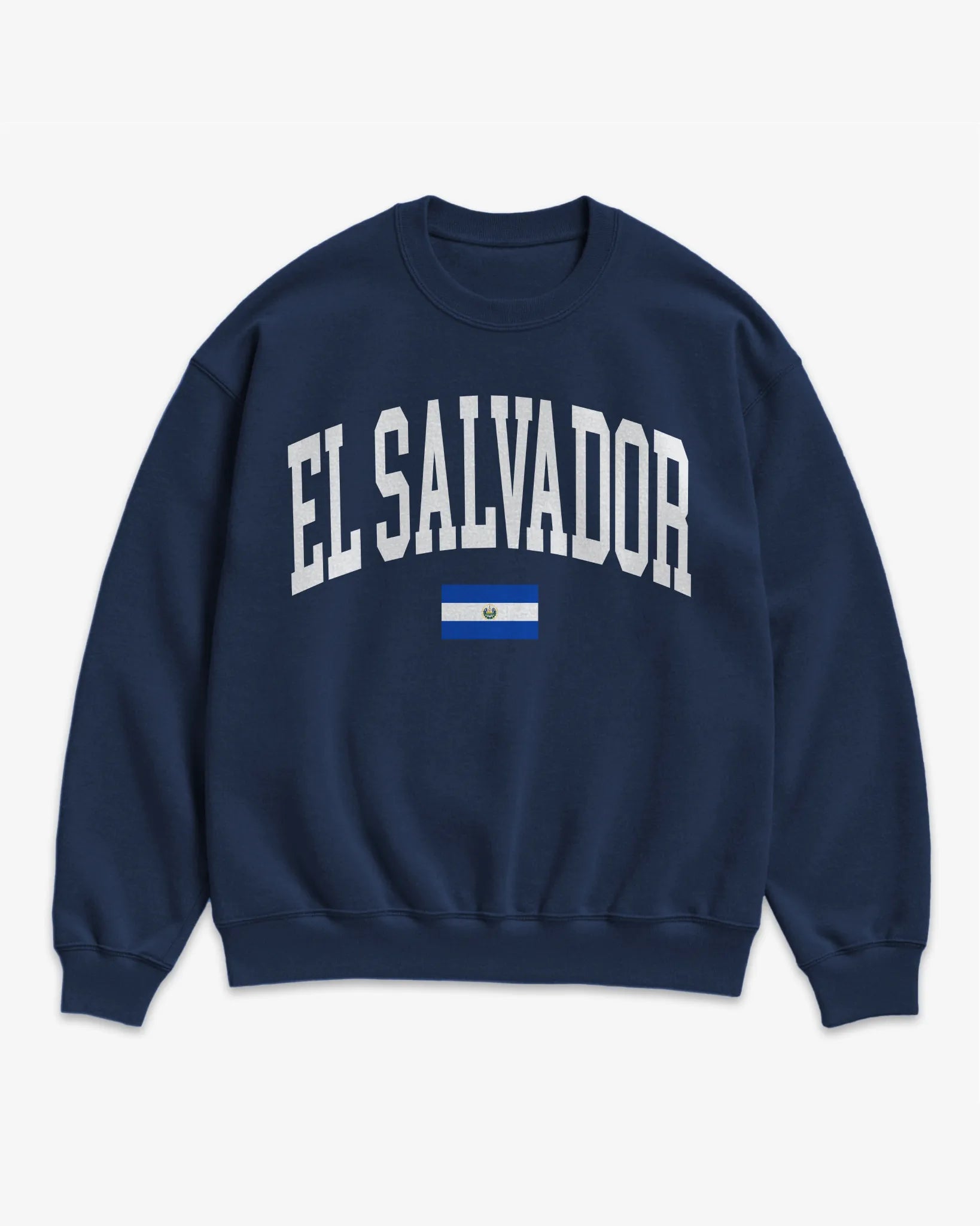 El Salvador Collegiate Flag Sweatshirt