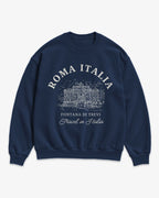 Trevi Fountain Vintage Sketch Sweatshirt