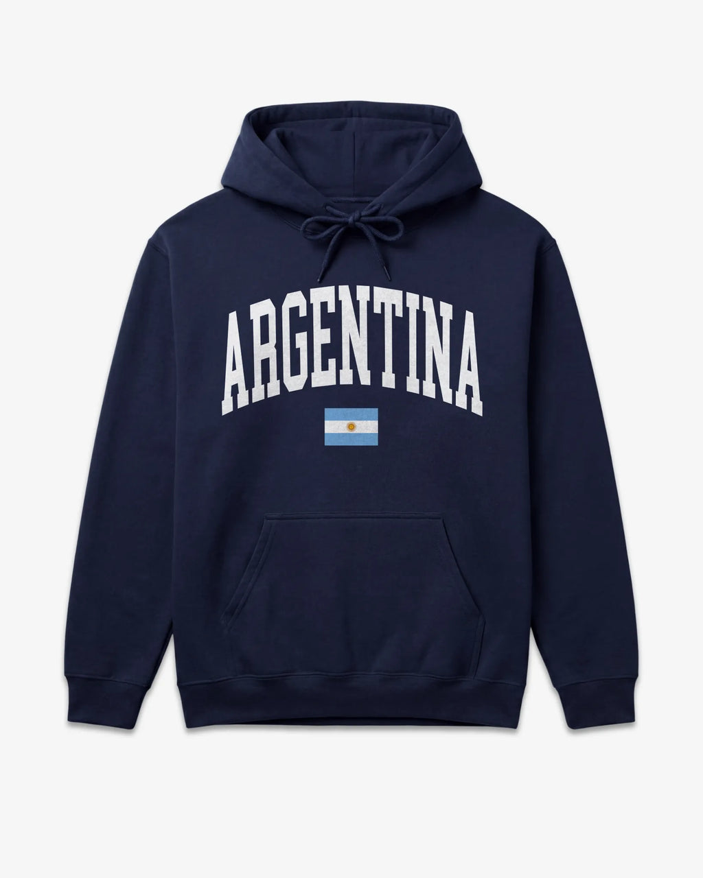 Argentina Collegiate Flag Hoodie