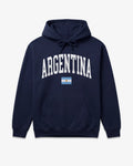 Argentina Collegiate Flag Hoodie