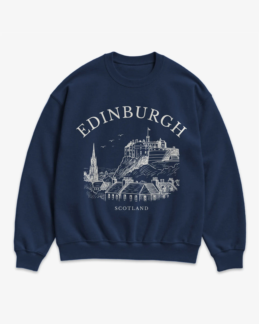 Edinburgh Vintage Sketch Sweatshirt