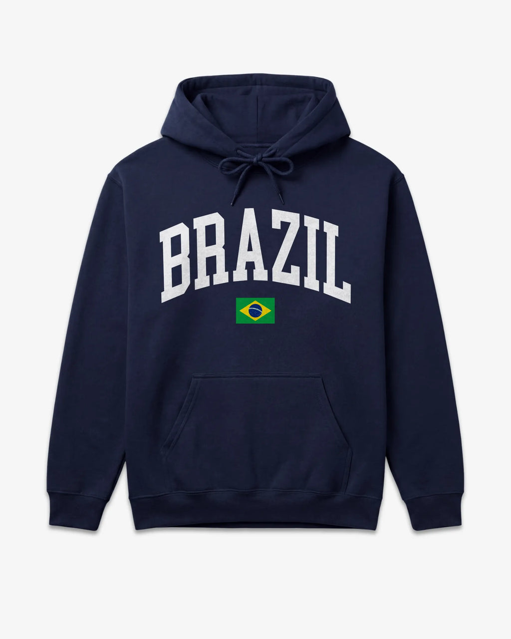 Brazil Collegiate Flag Hoodie