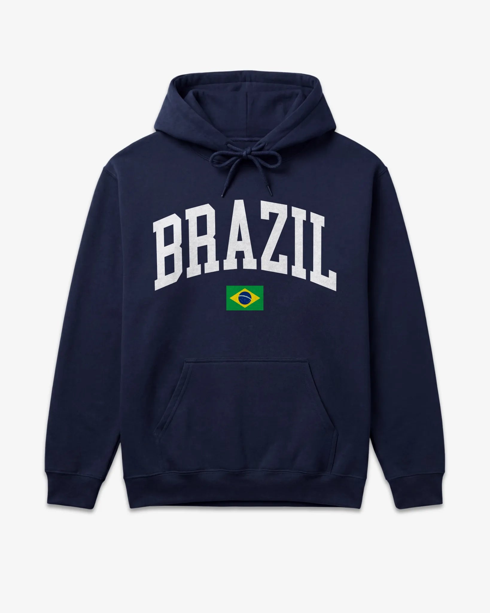 Brazil Collegiate Flag Hoodie