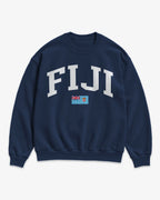 Fiji Collegiate Flag Sweatshirt