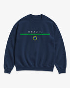Brazil Flagline Sweatshirt