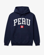 Peru Collegiate Flag Hoodie