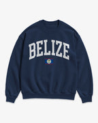 Belize Collegiate Flag Sweatshirt