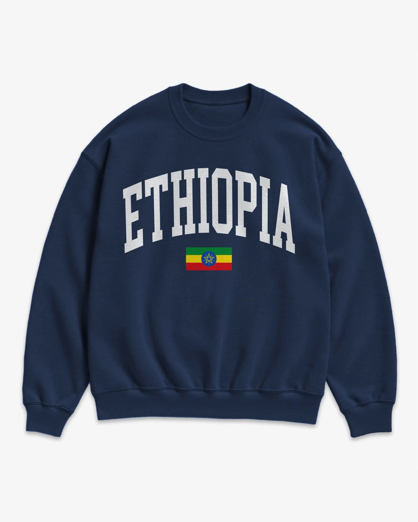 Ethiopia Collegiate Flag Sweatshirt