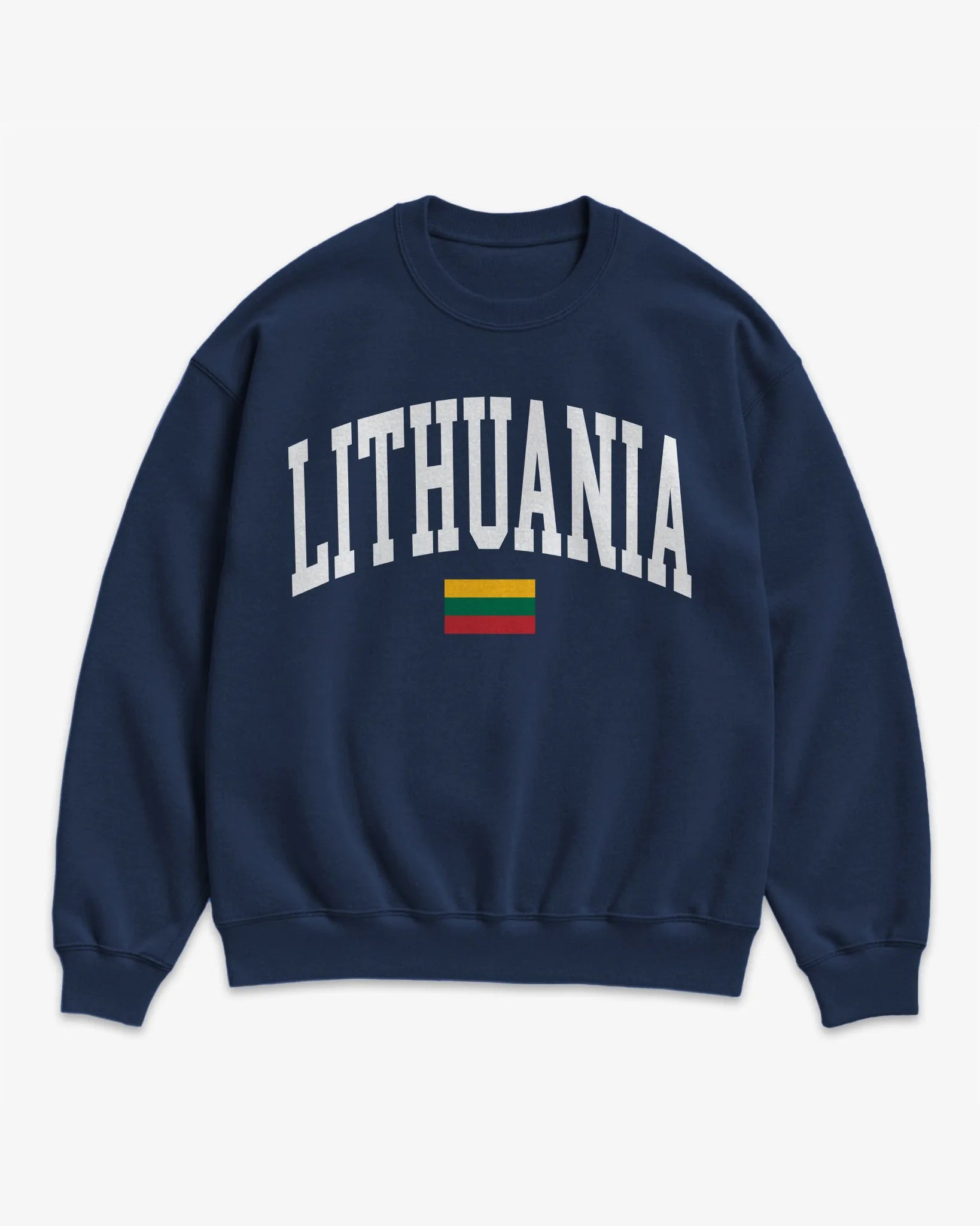 Lithuania Collegiate Flag Sweatshirt