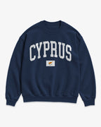 Cyprus Collegiate Flag Sweatshirt