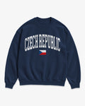 Czech Republic Collegiate Flag Sweatshirt