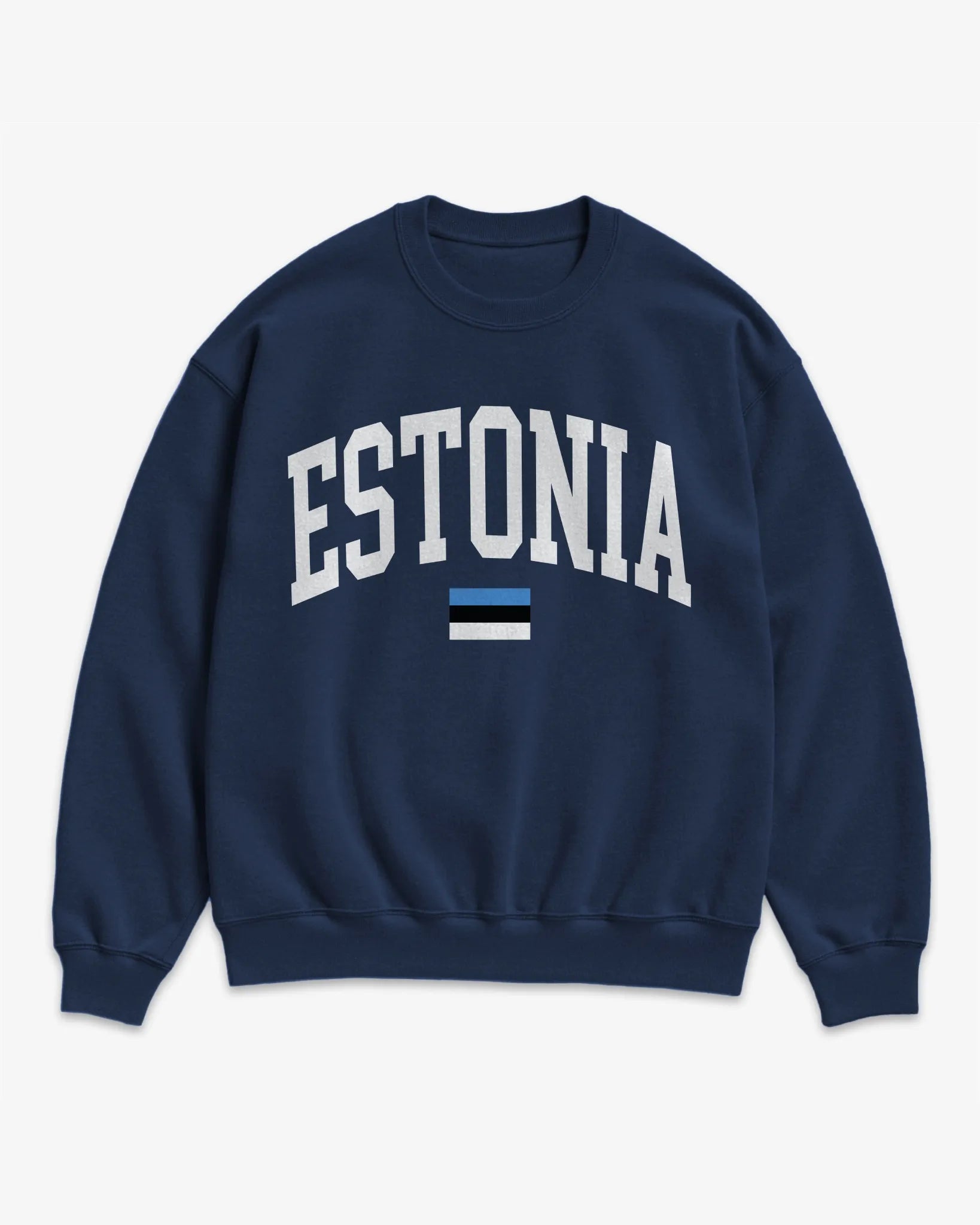 Estonia Collegiate Flag Sweatshirt