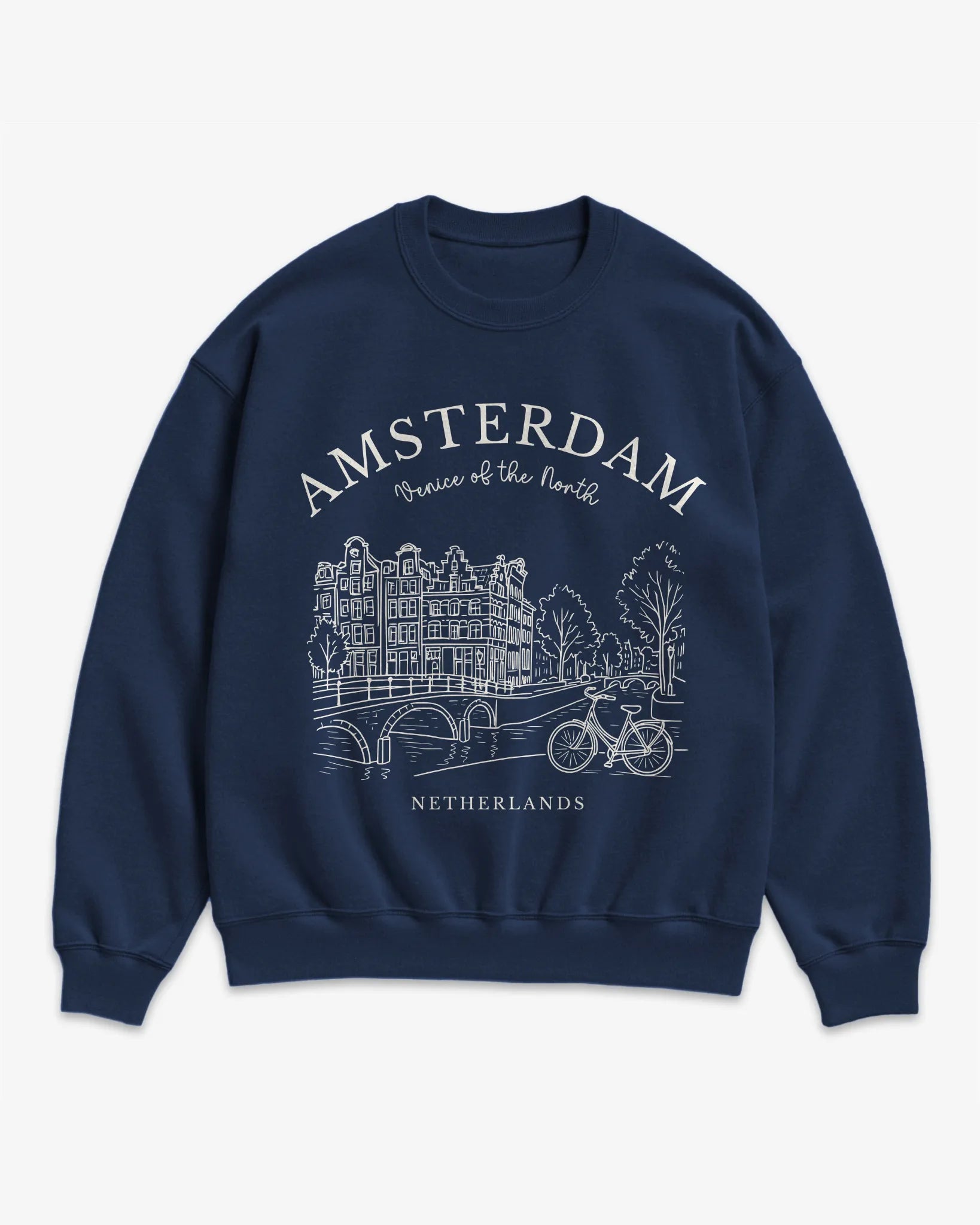 Amsterdam Vintage Sketch Sweatshirt