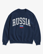Russia Collegiate Flag Sweatshirt