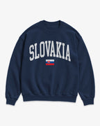Slovakia Collegiate Flag Sweatshirt