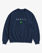 Brazil Minimal Flag Sweatshirt