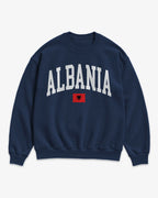 Albania Collegiate Flag Sweatshirt