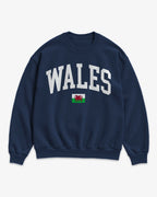 Wales Collegiate Flag Sweatshirt