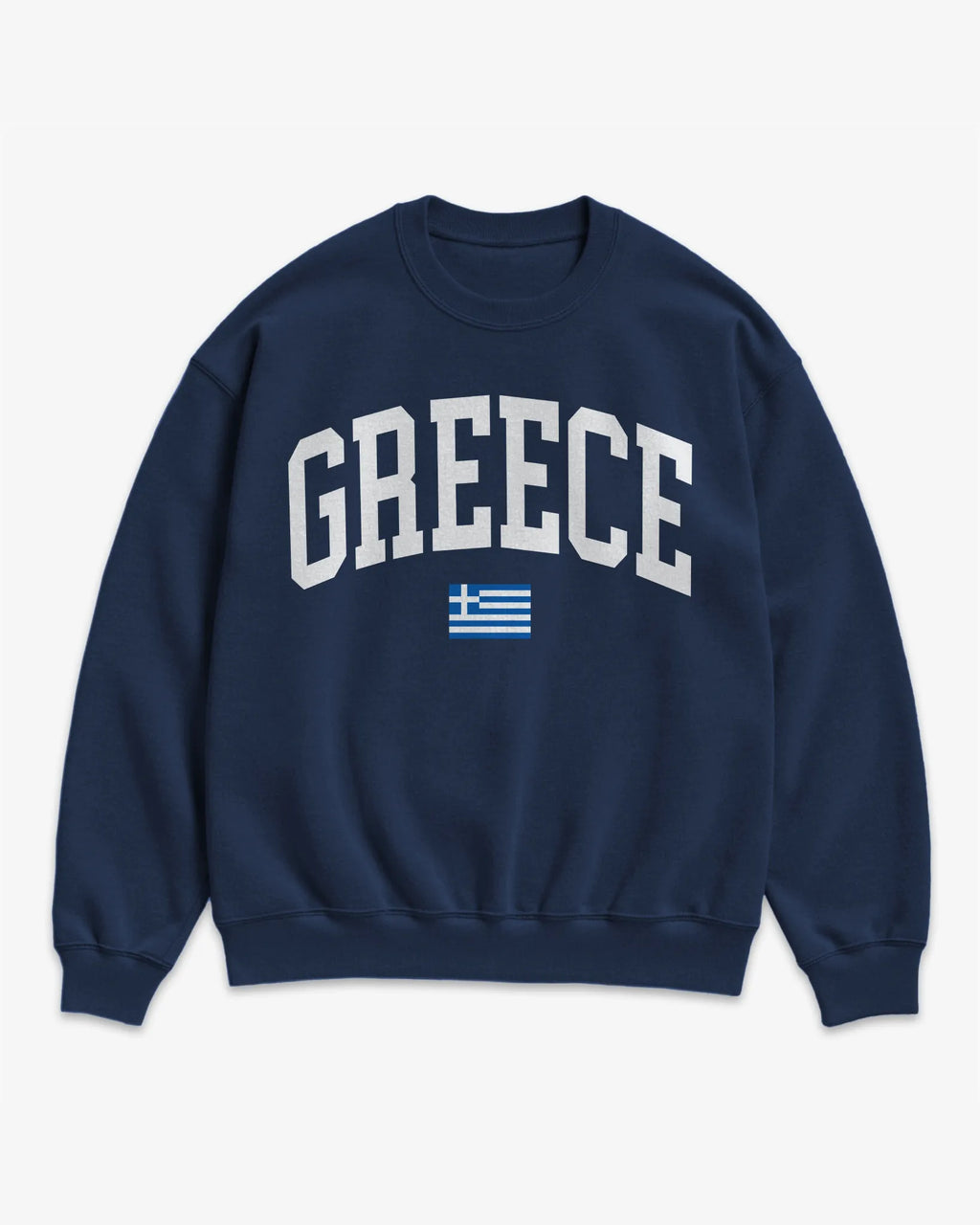 Greece Collegiate Flag Sweatshirt