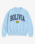Bolivia Collegiate Flag Sweatshirt
