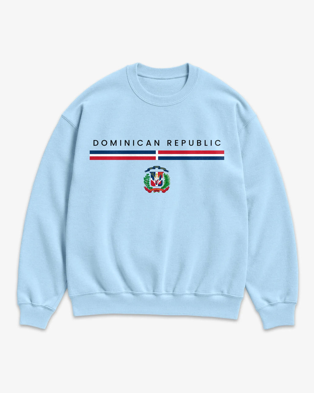 Dominican Republic Flagline Sweatshirt
