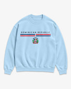 Dominican Republic Flagline Sweatshirt