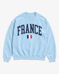 France Collegiate Flag Sweatshirt