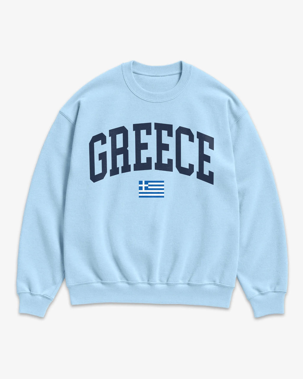 Greece Collegiate Flag Sweatshirt
