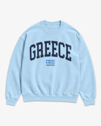 Greece Collegiate Flag Sweatshirt
